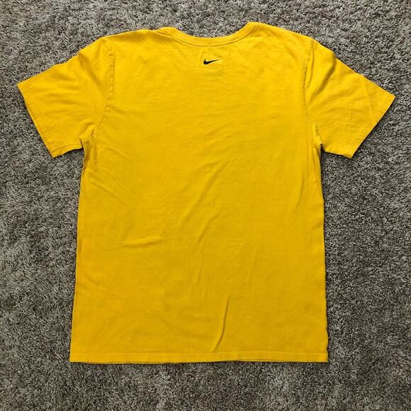 Men’s Yellow Nike Langston Tigers Logo Graphic Tee - Picture 2 of 3